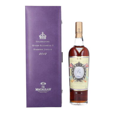 View full screen - View 1 of Lot 5043. The Macallan The Queen's Diamond Jubilee 52.0 abv NV (1 BT70).