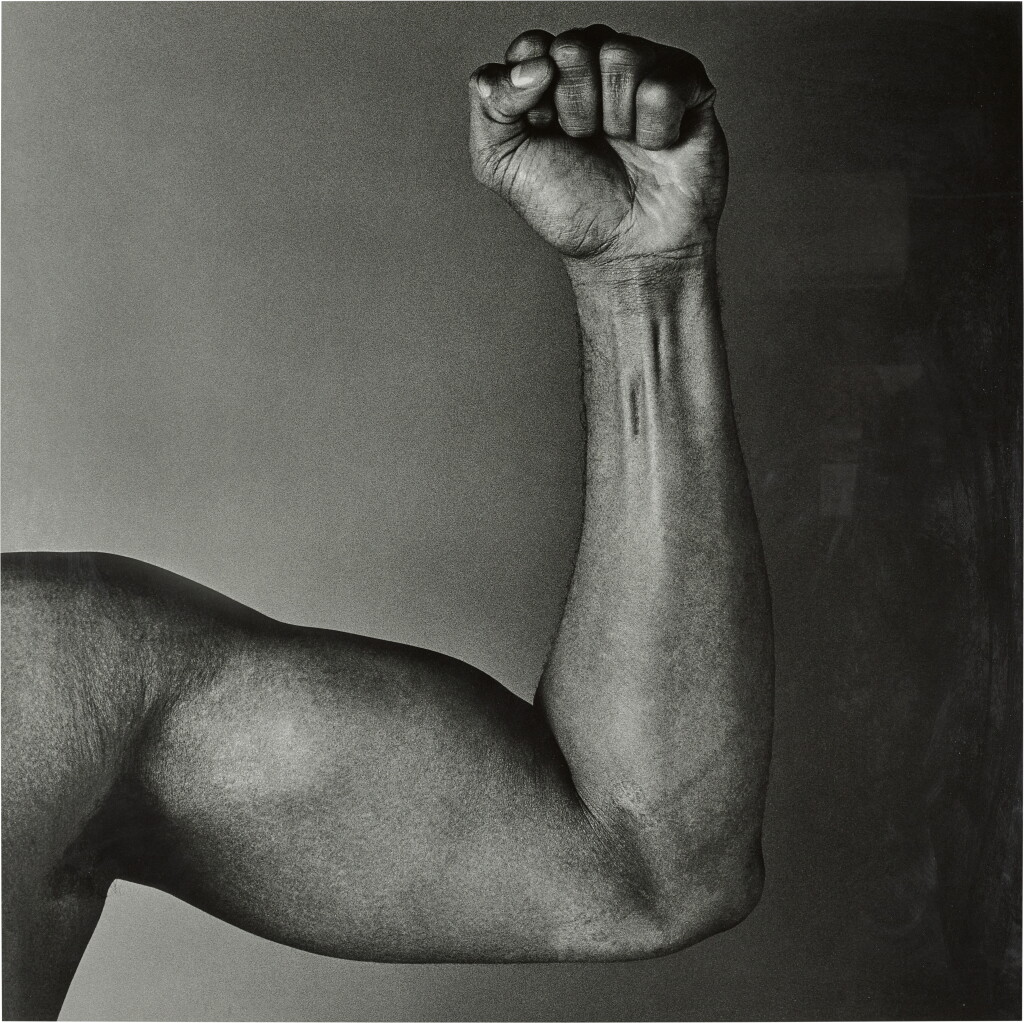 View full screen - View 1 of Lot 17. Muhammad Ali, Fist, Chicago.