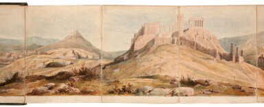 View full screen - View 1 of Lot 118. Selina Bracebridge | Notes descriptive of a panoramic sketch of Athens, 1839.
