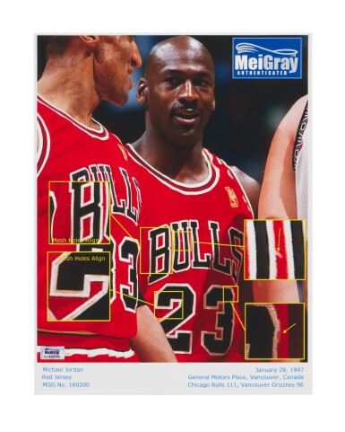 Michael Jordan 1996 1997 Chicago Bulls Game Worn Jersey | Worn Michael Jordan 1996 1997 Chicago Bulls Game Worn Jersey | Worn