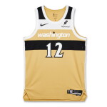 Tre Johnson ‘Rookie Year’ Washington Wizards 2025-2026 Game Worn City Edition Jersey