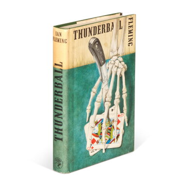 View full screen - View 1 of Lot 79. Ian Fleming | Thunderball, 1961, Cape's advance binding.