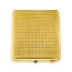 Cartier | Etui à cigarettes or | Gold cigarette case