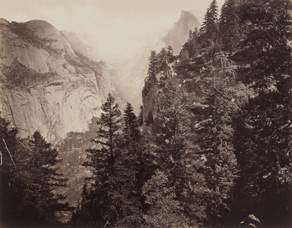 View full screen - View 1 of Lot 142. 'Tenaya Canyon, Valley of the Yosemite From Union Point'.