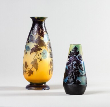View full screen - View 1 of Lot 710. Two vases, circa 1918-1936.