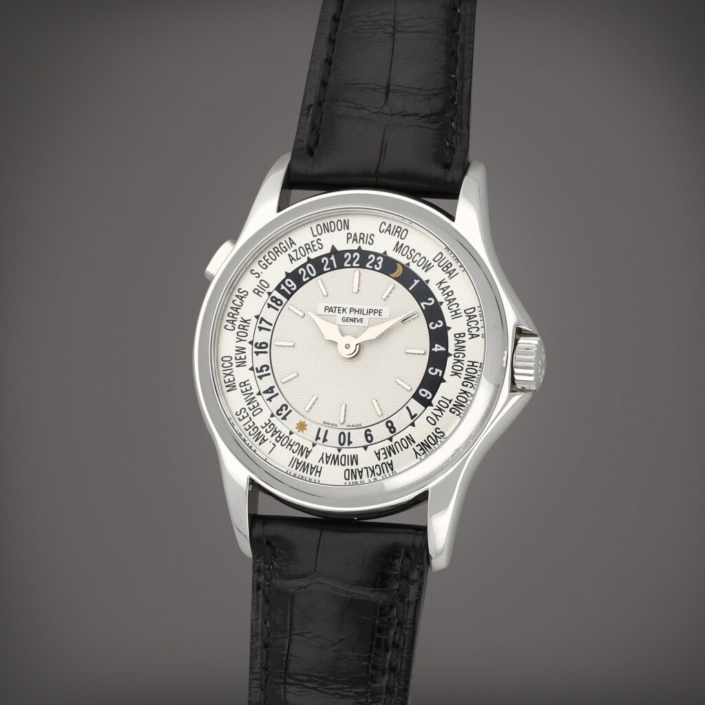 全螢幕檢視 - 查看53Reference 5110G-001 | A white gold world time wristwatch | Circa 2005的1