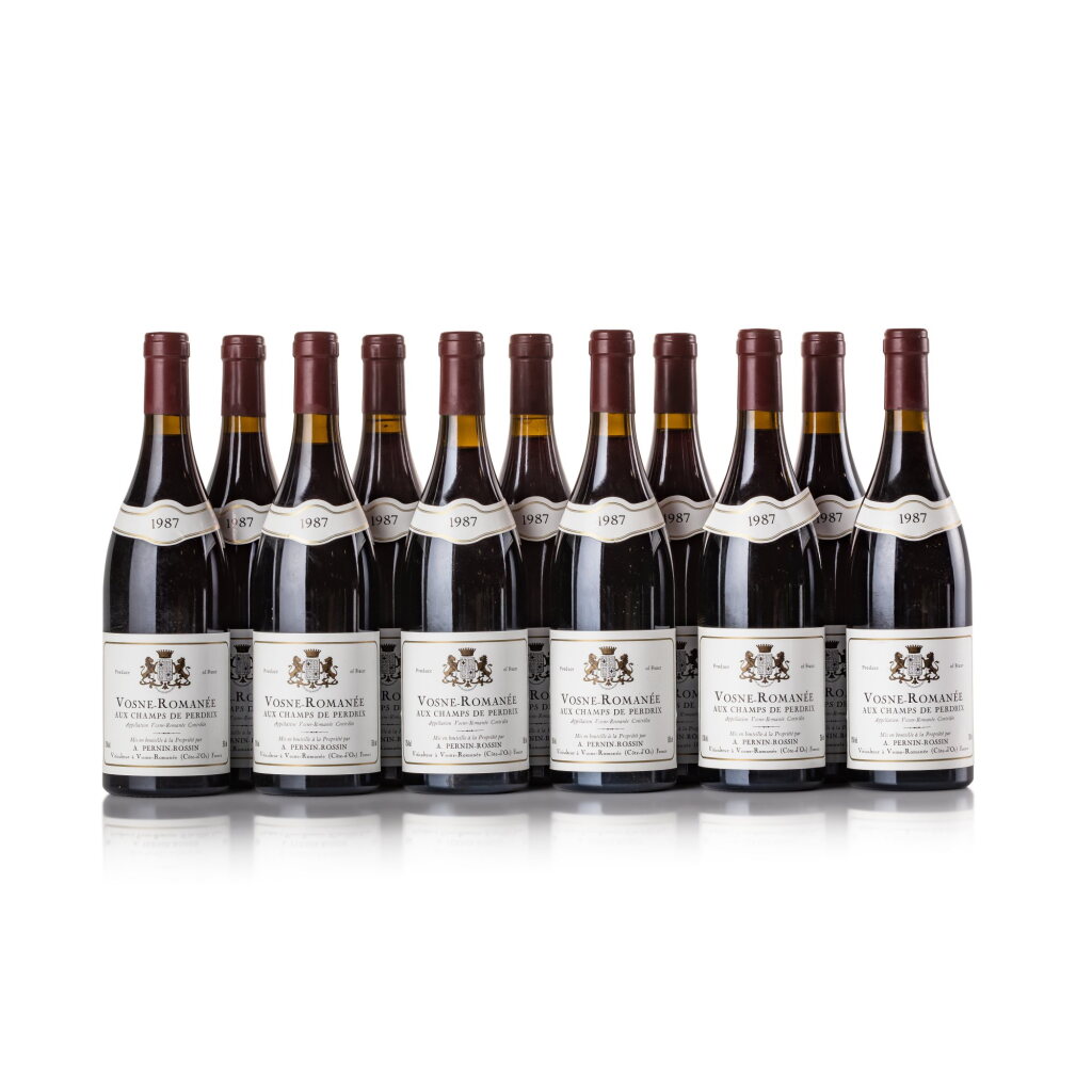 View full screen - View 1 of Lot 254. Vosne Romanée, Aux Champs Perdrix 1987 Pernin-Rossin (11 BT).