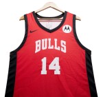 Matas Buzelis Chicago Bulls 2024 NBA 2K25 Summer League Game Worn Jersey