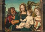 Holy Family with Saint Catherine of Alexandria | Sainte Famille et sainte Catherine d'Alexandrie
