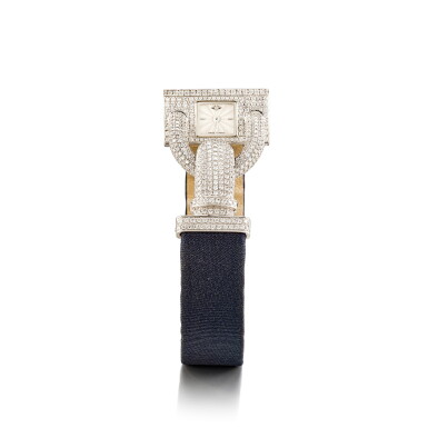 View full screen - View 1 of Lot 1710. 'Cadenas' Diamond Wristwatch | 梵克雅寶 | 'Cadenas' 鑽石 腕錶.