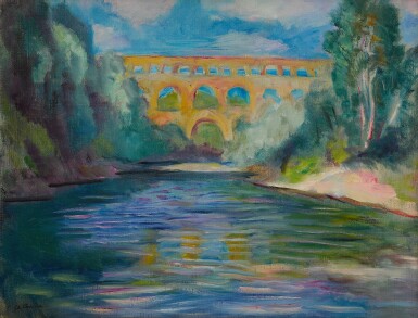 View full screen - View 1 of Lot 405. Le Pont du Gard.