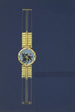 An original prototype design of a bracelet watch with accompanying NFT, Circa 1990