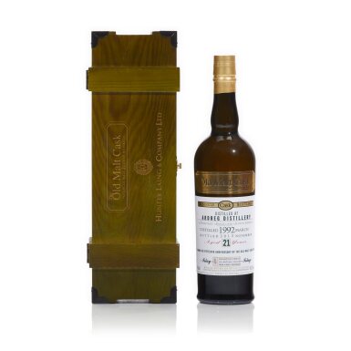 View full screen - View 1 of Lot 145. Ardbeg Hunter Laing Old Malt Cask 15th Anniversary 21 Year Old 50.2 abv 1992 (1 BT70).