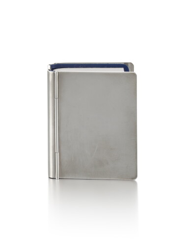 View full screen - View 1 of Lot 1791. A silver-mounted miniature dictionary, Tiffany & Co., 20th century.