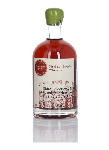 View full screen - View 1 of Lot 232. EBRA Selection #2.7 14 Year Old Straight Bourbon 112.2 Proof 2005 (1 Bottle 70cl).