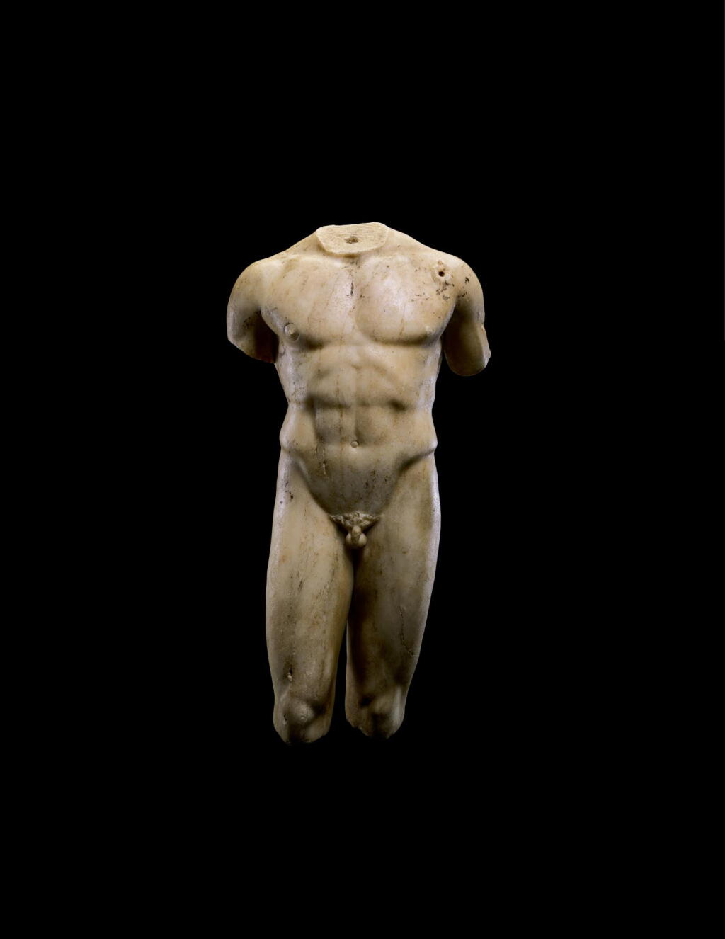 View full screen - View 1 of Lot 225. A ROMAN MARBLE TORSO OF A MAN, CIRCA 2ND CENTURY A.D..
