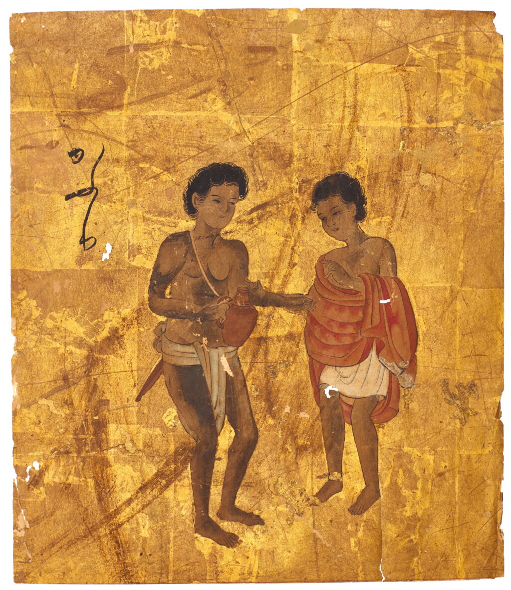 View full screen - View 1 of Lot 114. ANONYMOUS VARIOUS FOREIGNERS (BANKOKU JINBUTSU ZU), MOMOYAMA-EDO PERIOD, 17TH CENTURY.