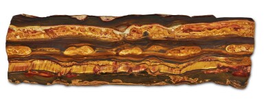 View full screen - View 1 of Lot 39. Natural Tiger's Eye Slab.
