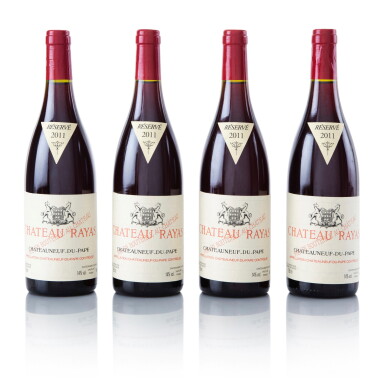View full screen - View 1 of Lot 44. Châteauneuf du Pape, Château Rayas 2011 (4 BT) .