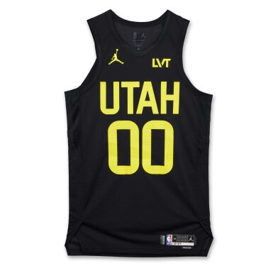 View full screen - View 1 of Lot 228. Jordan Clarkson Utah Jazz 2024-2025 Game Worn Statement Edition Jersey .