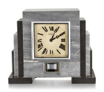 J.L. REUTTER | J.L. REUTTER ATMOS, REFERENCE M246, A MARBLE ATMOS CLOCK, CIRCA 1930