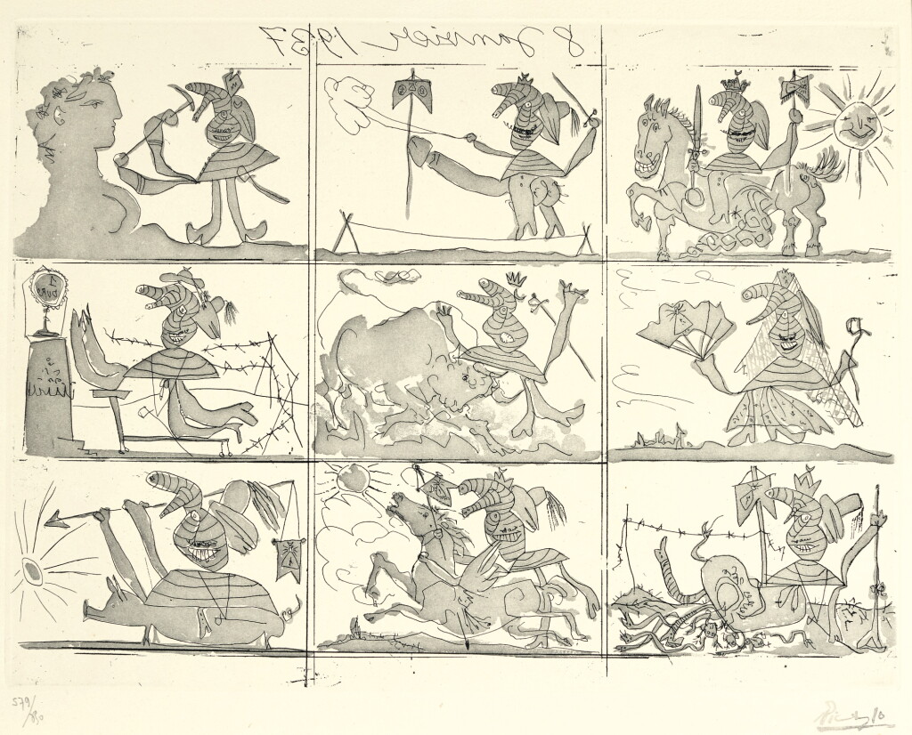 View full screen - View 1 of Lot 104. PABLO PICASSO | SUEÑO Y MENTIRA DE FRANCO (B. 297-298; BA. 615-616).