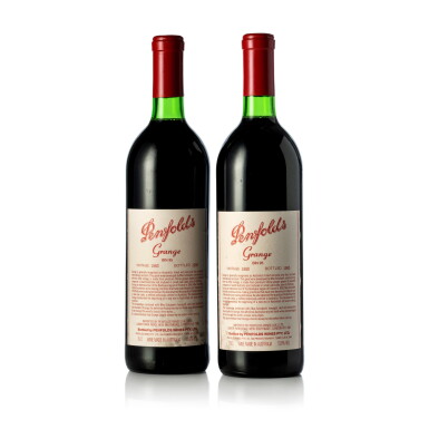 View full screen - View 1 of Lot 68. Penfolds Grange 1983 (2 BT).