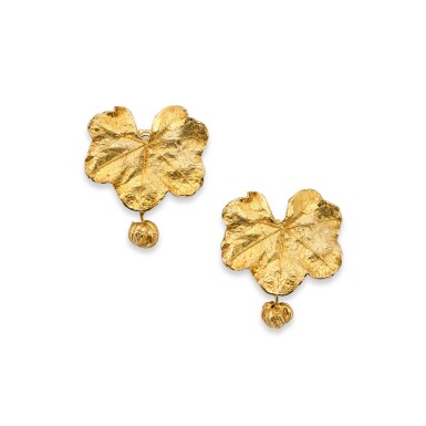 View full screen - View 1 of Lot 64. 'Collerette' Earrings.