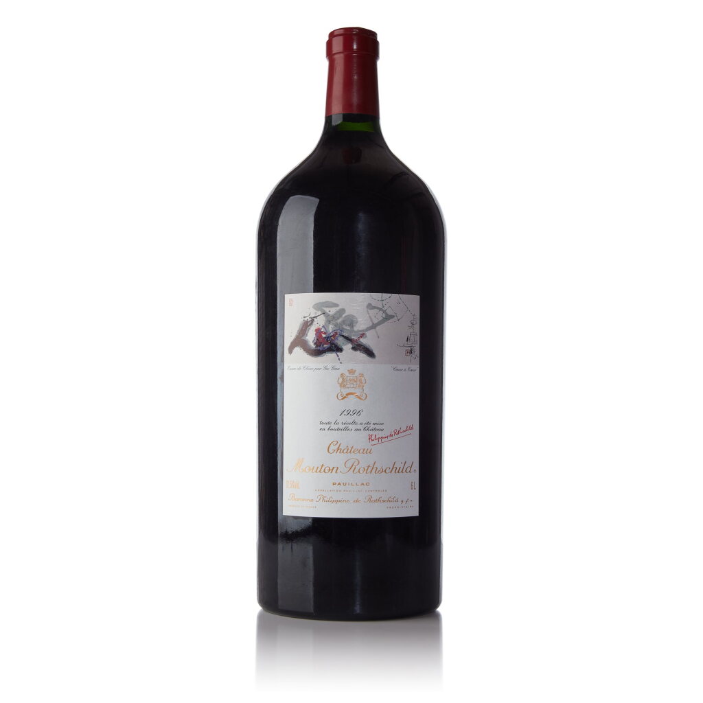 View full screen - View 1 of Lot 412. Château Mouton Rothschild 1996 (1 IMP).