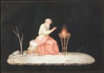 Three representations of the seasons: Winter, Spring and Autumn, and Venus at her dressing table