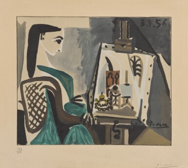 View full screen - View 1 of Lot 148. Femme dans l'atelier.