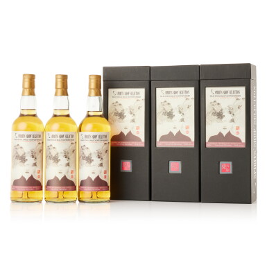 View full screen - View 1 of Lot 9527. Laphroaig Sansibar Spirits Shop Selection 18 Year Old 59.8 abv 1998 (3 BT70).