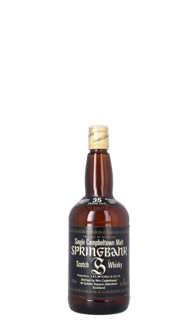View full screen - View 1 of Lot 6047. Springbank Cadenhead's Dumpy 35 Year Old 92 proof 1952 (1 BT75).
