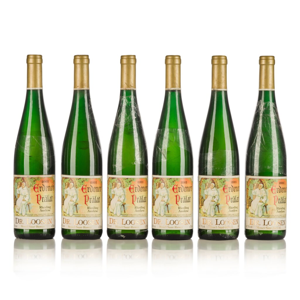 View full screen - View 1 of Lot 722. Erdener Prälat Riesling Auslese 2001 Dr. Loosen (12 BT).