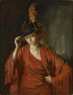 Little Spanish Dancer (Girl in Red Shawl)