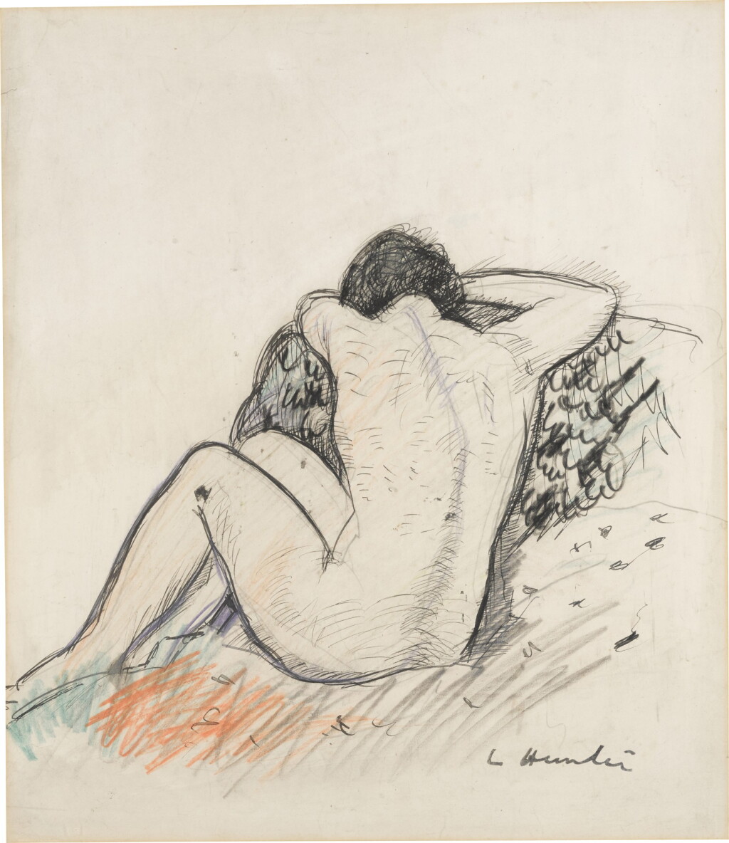 View full screen - View 1 of Lot 23. Nude Study.