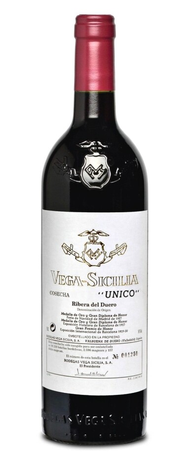 View full screen - View 1 of Lot 408. Vega Sicilia 'Unico' 1999 (6 BT).