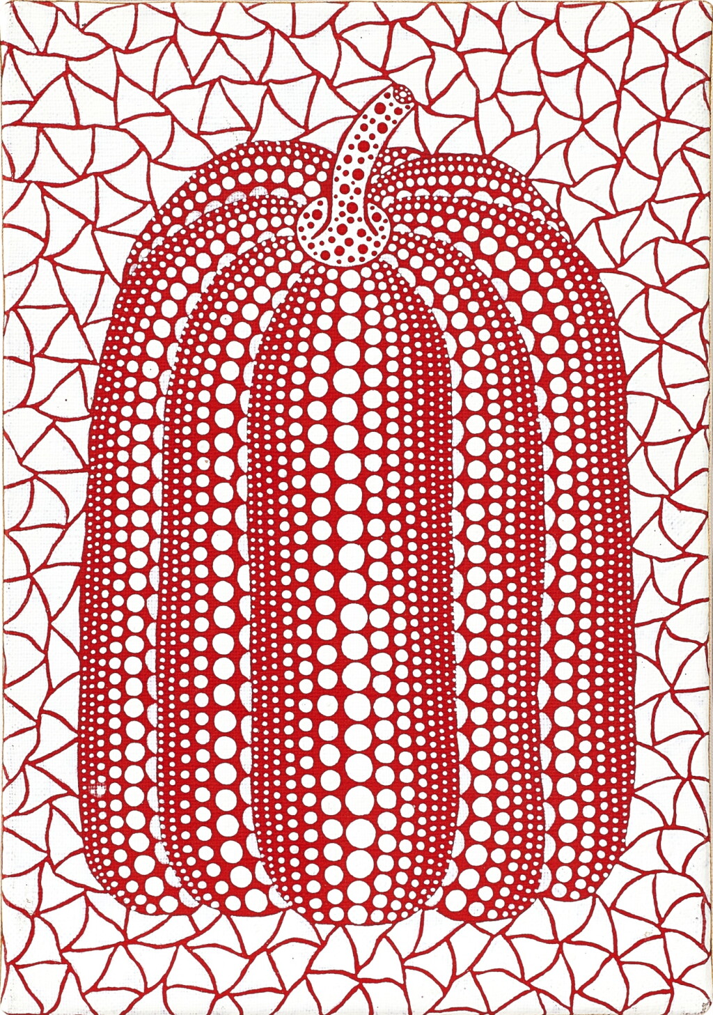 View full screen - View 1 of Lot 812. Yayoi Kusama 草間彌生 | Pumpkin (AAP) 南瓜(AAP).
