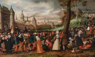 View full screen - View 1 of Lot 13. Christ on the road to Calvary.