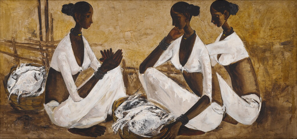 View full screen - View 1 of Lot 37. Untitled (Fisherwomen).