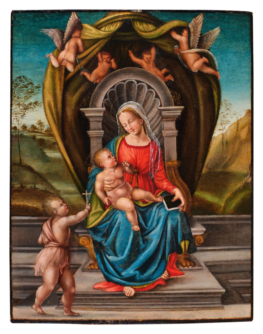 View full screen - View 1 of Lot 192. Madonna and Child.