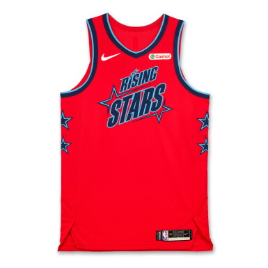 View full screen - View 1 of Lot 53. Kyshawn George 2025-2026 Game Worn ‘Rising Stars’ Jersey.