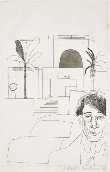 View full screen - View 1 of Lot 156. Portrait of Cavafy II (S.A.C., MCA Tokyo 59).