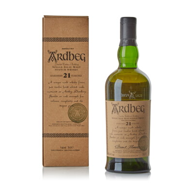 View full screen - View 1 of Lot 123. Ardbeg 21 Year Old Committee Release 56.3 abv NV .