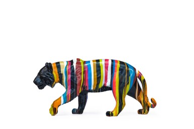 View full screen - View 1 of Lot 6005. Ian Davenport 伊恩・達文波特 | Chromatic Tiger 彩色老虎.