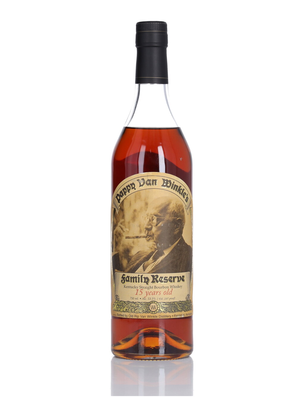 View full screen - View 1 of Lot 106. Pappy Van Winkle's 15 Year Old Family Reserve 107 Proof NV (1 Bottle 75cl).