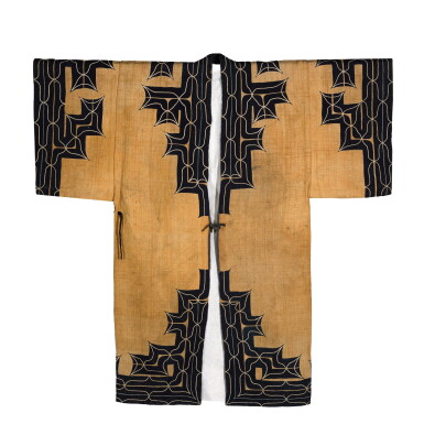 View full screen - View 1 of Lot 79. An Ainu attush robe | Edo period, mid 19th century.