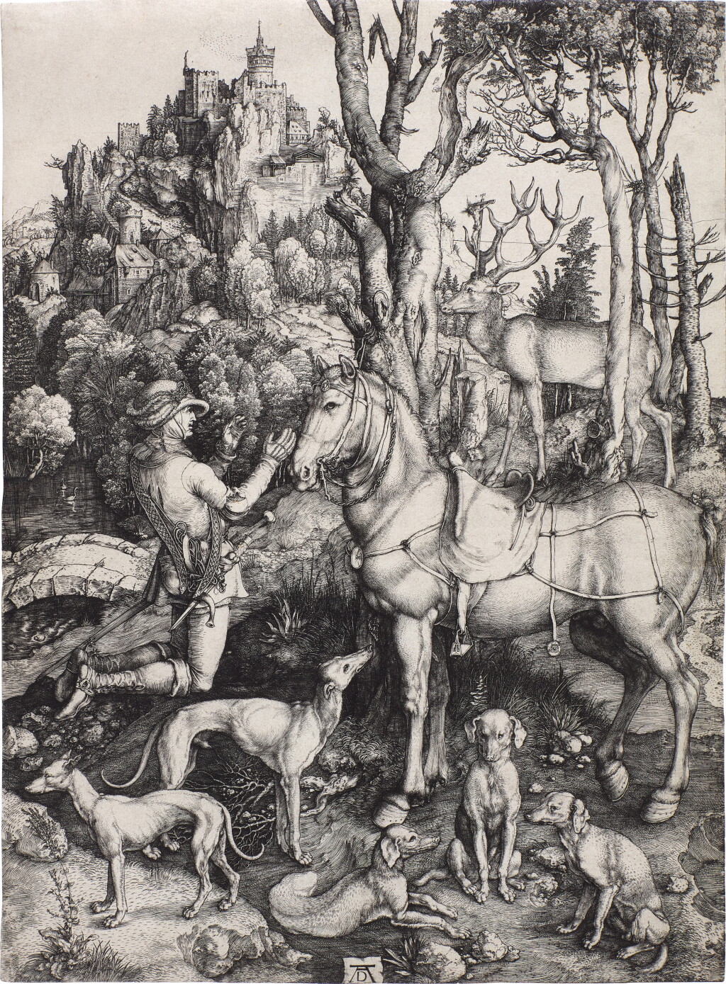 View full screen - View 1 of Lot 503. Saint Eustace (B., 57; M., Holl. 60; S.M.S. 32).