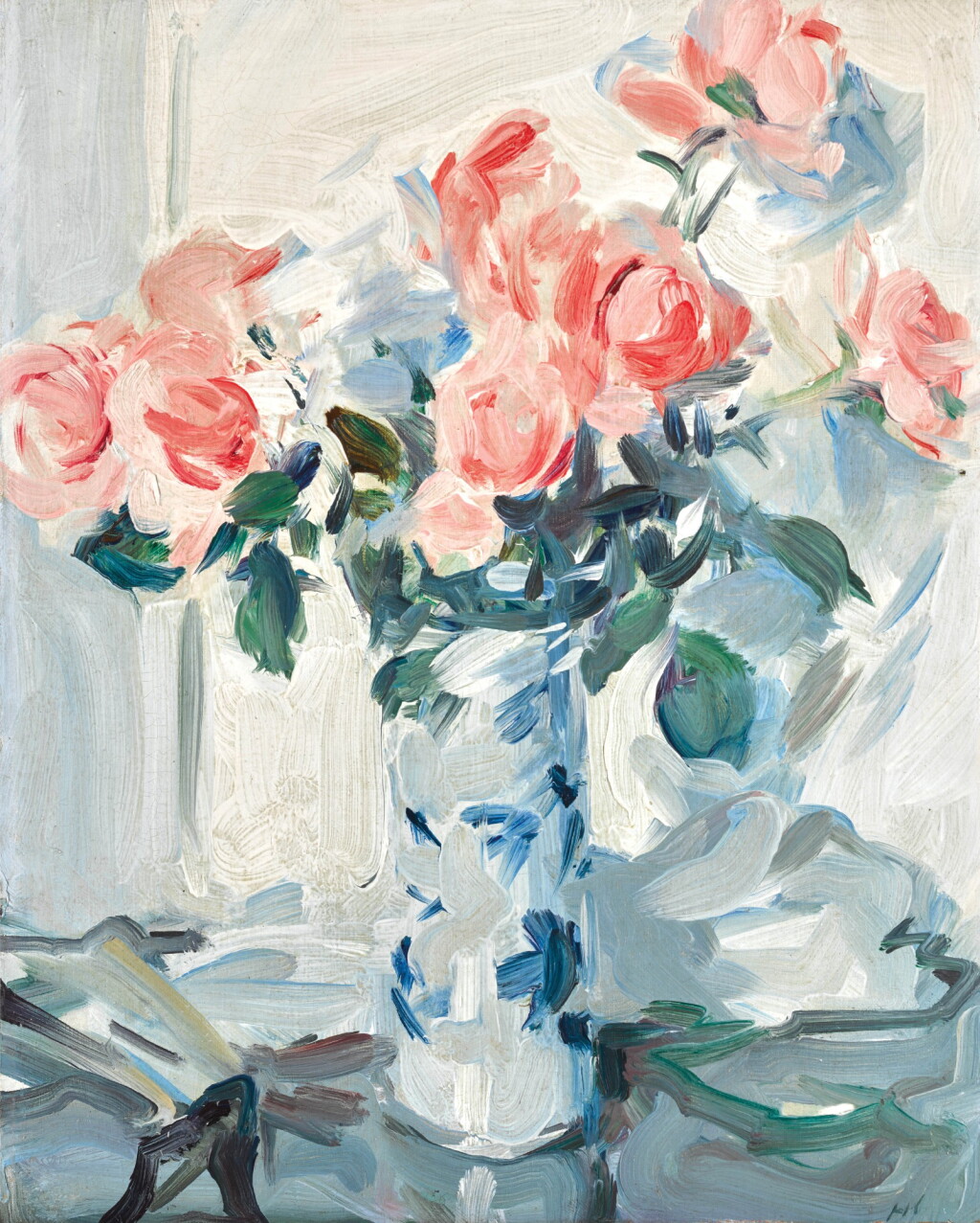 View full screen - View 1 of Lot 6. Pink Roses.