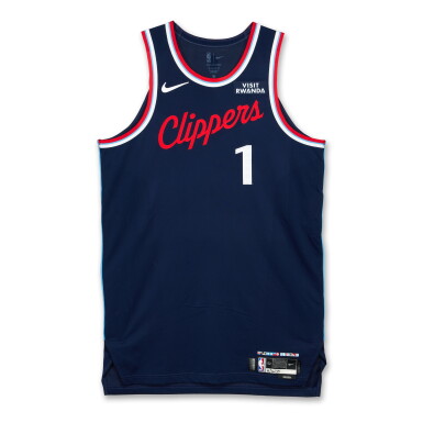View full screen - View 1 of Lot 5. James Harden Los Angeles Clippers 2025-2026 Game Worn Statement Edition Jersey | Triple-Double | 35 Points | First Player in Clippers Franchise History to Have a 35 Point Triple-Double.